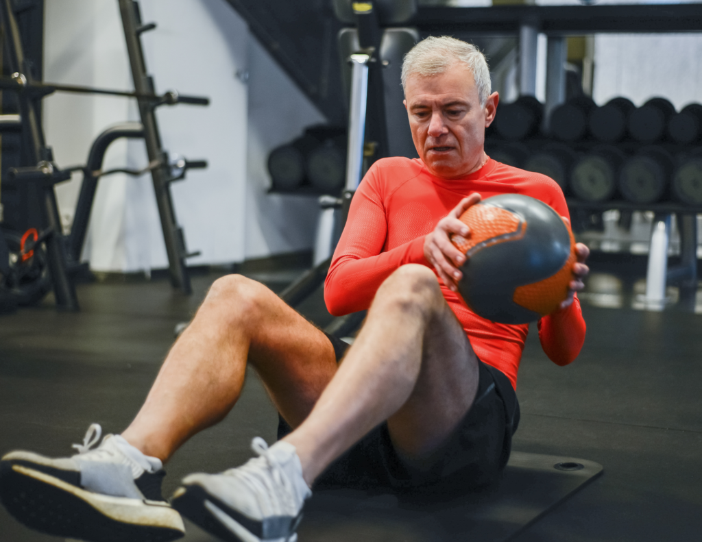 Weight training as you age